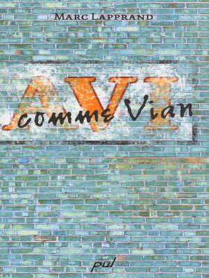 cover image of V comme Vian